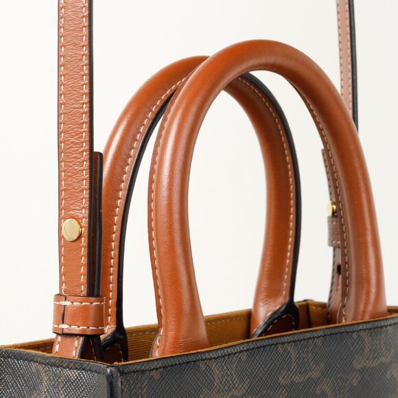 CELINE Vertical Cabas Mini Shoulder Bag - Picture 8 of 10